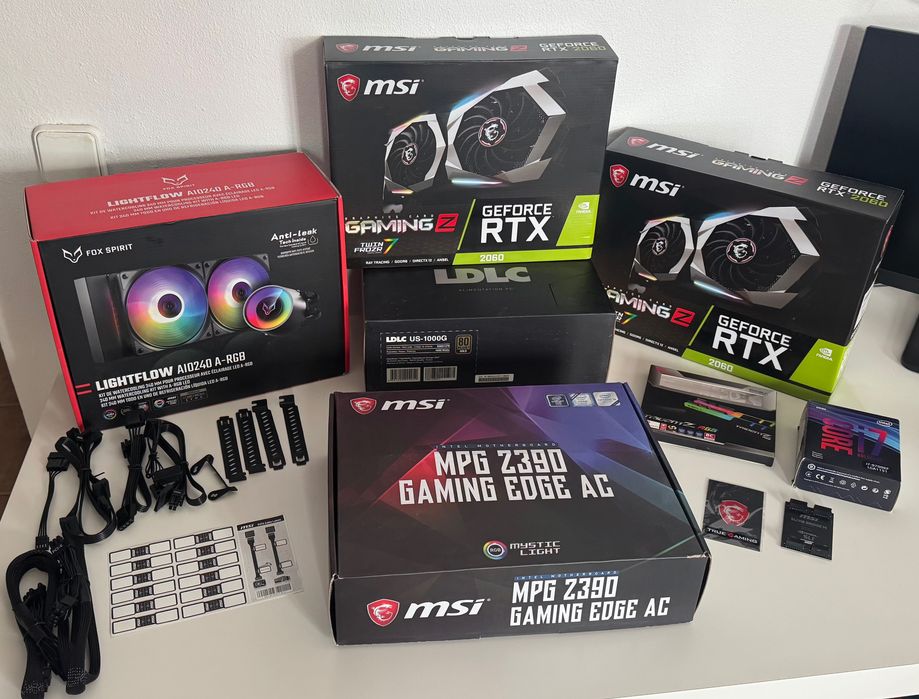 PC Gamer de Alta Gama – RTX 2060 x2 / i7 / 16 GB / 4 TB + SSD