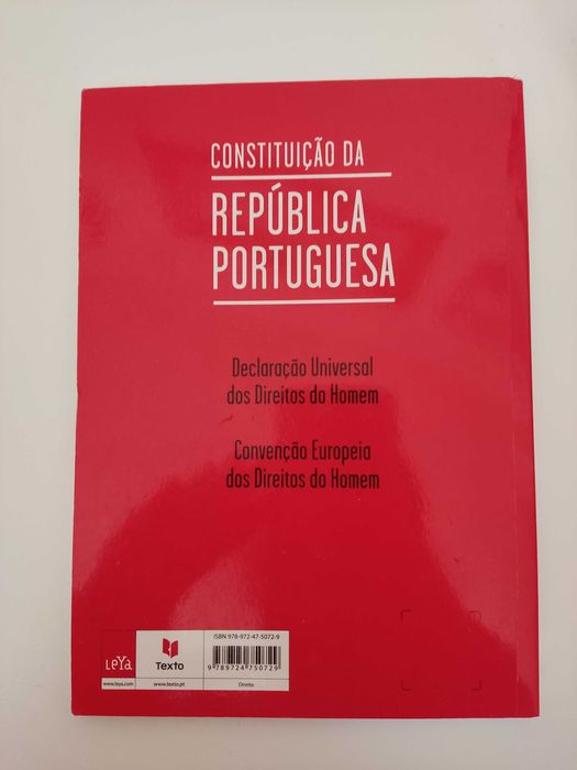 Constituição república portuguesa