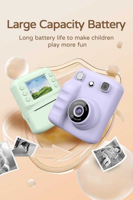 Дитяча цифрова фотокамера з миттєвим друком A29