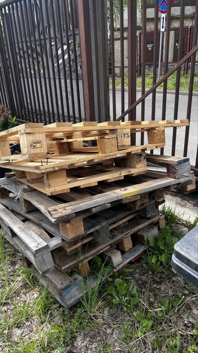 Palety uszkodzone, na opał