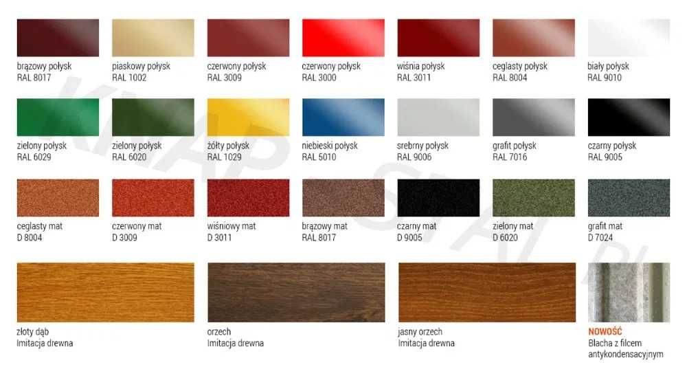 Garaż Blaszany OCYNKOWANY ,Garaże Blaszane | Wiata | Hala | - ESSTAL*