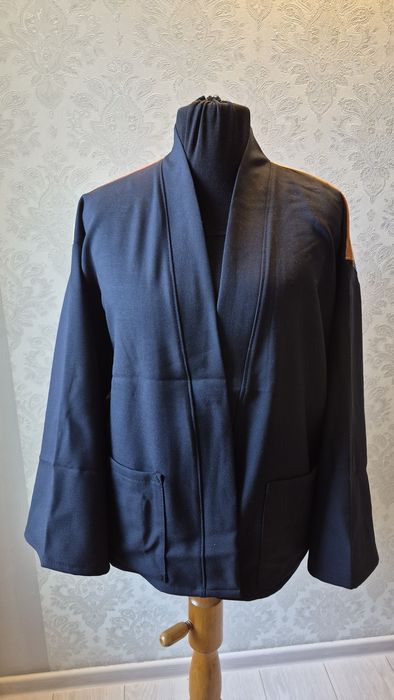 Marynarka z badrukuemobrazem kimono unikat narzutka  38,40,42