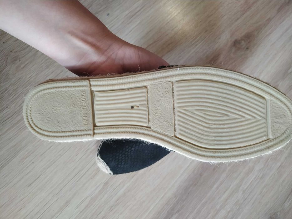 Мокасини шкіра еспадрилі