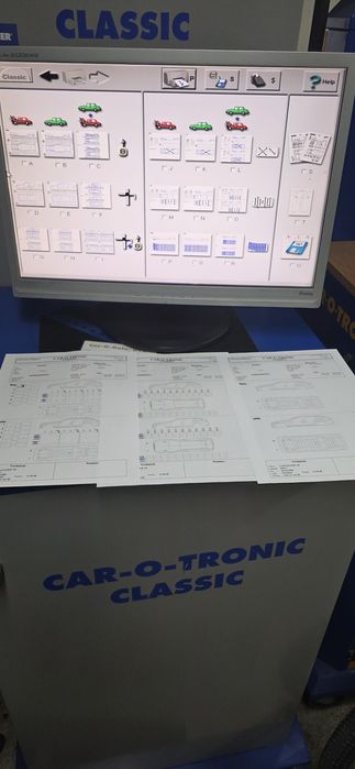 Car o liner system pomiarowy