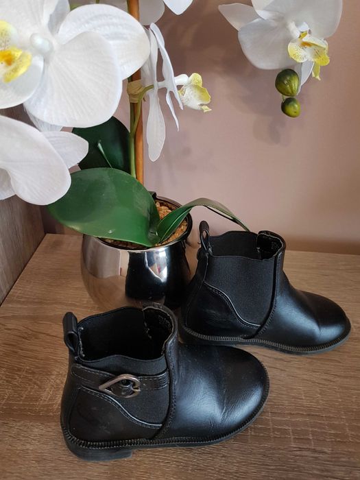 Nowość 2024:) skórzane botki PRIMARK roz 23