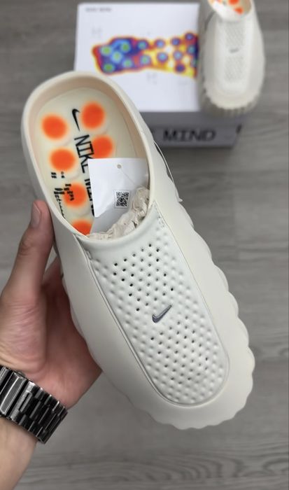 Тапочки Nike Mind | Молочні | Бежеві