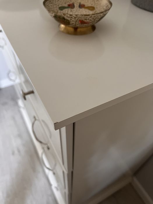 Ikea komoda Birkeland 6 szuflad biała