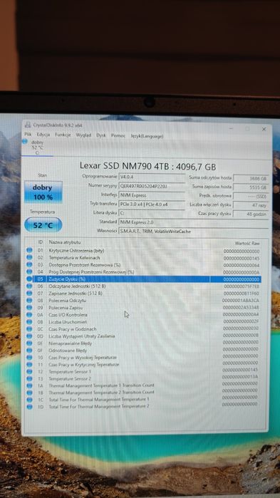 HP Pavilion 15-eg3304nw 16GB Ram, 4TB  Lexar SSD MN790