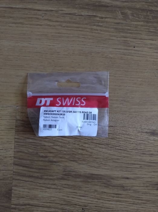 Adapter end cap do DT Swiss 240 350 pod QR TYŁ