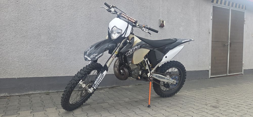 Ktm Exc 250 rok 2013 super Stan 41 mth po Wymianie Tłoka Hgs Racing Dokumenty Do Rejestracji