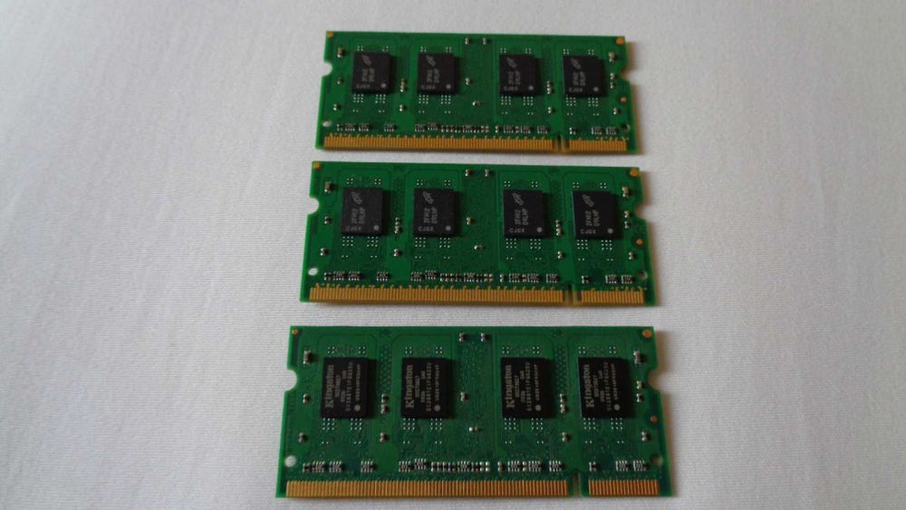 ОЗУ Оперативна пам'ять Kingston SO-DIMM DDR2-800 MHz 1 GB PC2-6400.