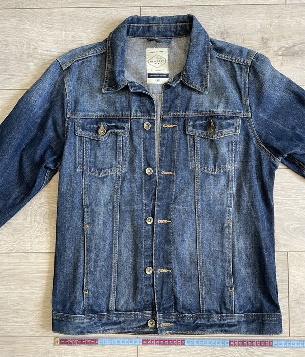 Мужская джинсовая куртка M