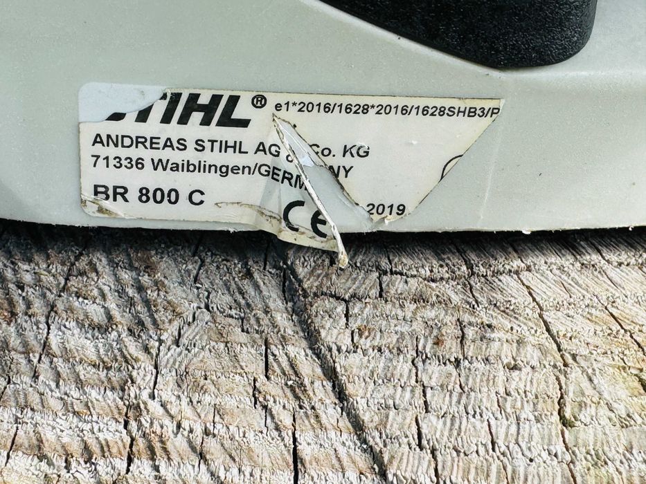 Dmuchawa spalinowa do liści Stihl BR 800 C !!!