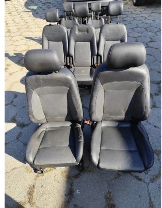 Ford S-MAX MK1 Fotele Fotel Komplet Przekładka 7 osób Skóra WLKP