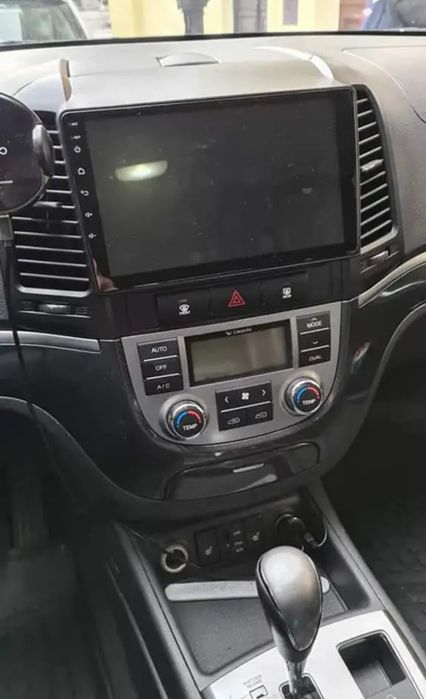 Rádio Android 14 com GPS Hyundai santa fé 2 (Novo)