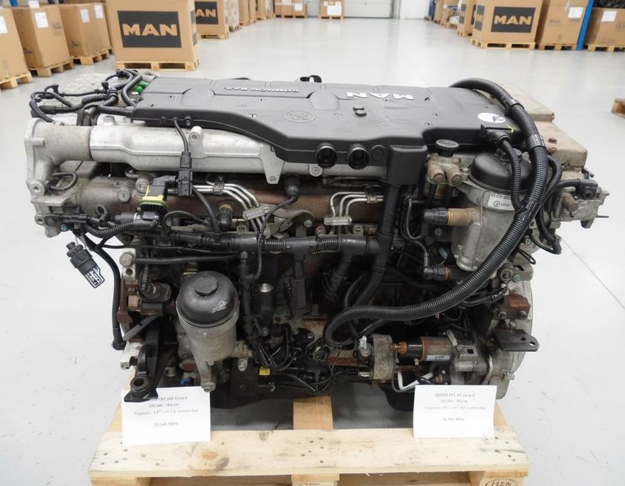 Silnik MAN D0836 LFL66 6.9 250KM Euro6 TGL TGM