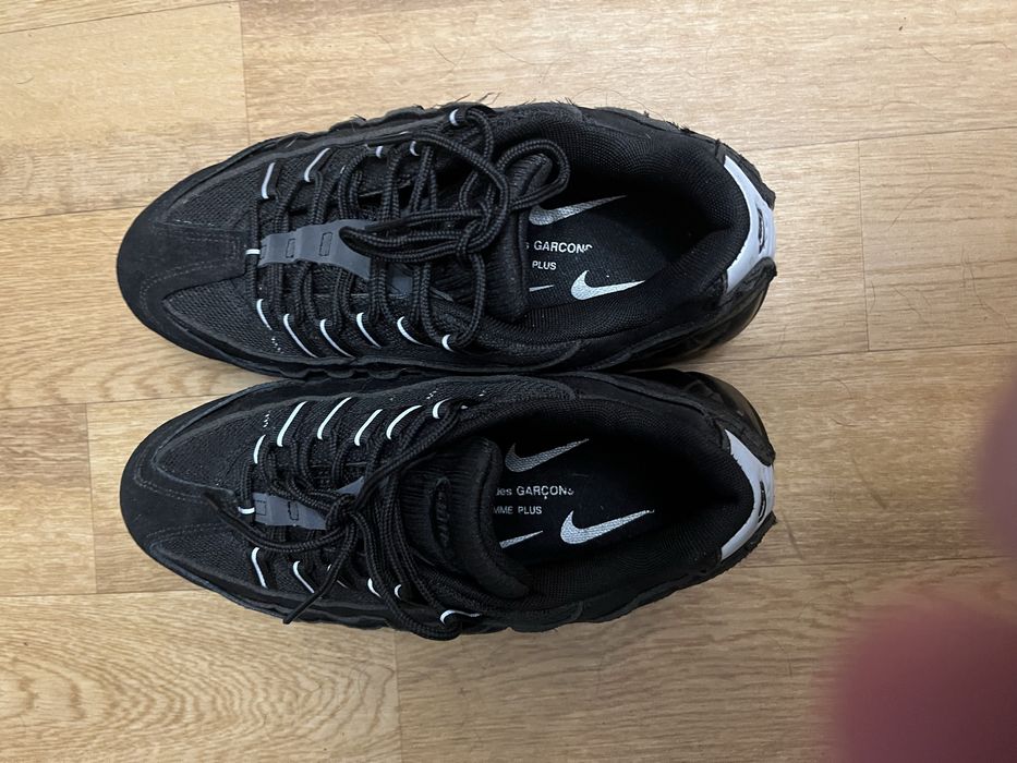 Кроссовки nike air max 95 comme des garcons black