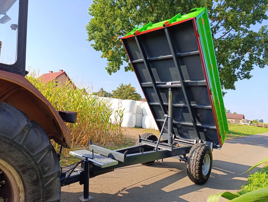 Wywrotka jednoosiowa Fabryczna Navtek  Hamulec