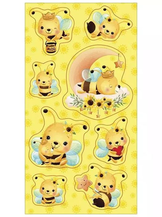 Naklejki Pszczoły. Ranok-Creative. Nowy Produkt