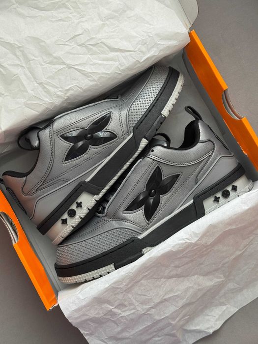 Кросівки Louis Vuitton Skate 1854 Grey | кеди Луї Віттон Скейт сірі