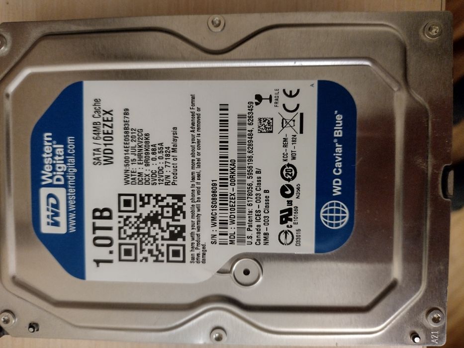 Жорсткий диск 1Тб