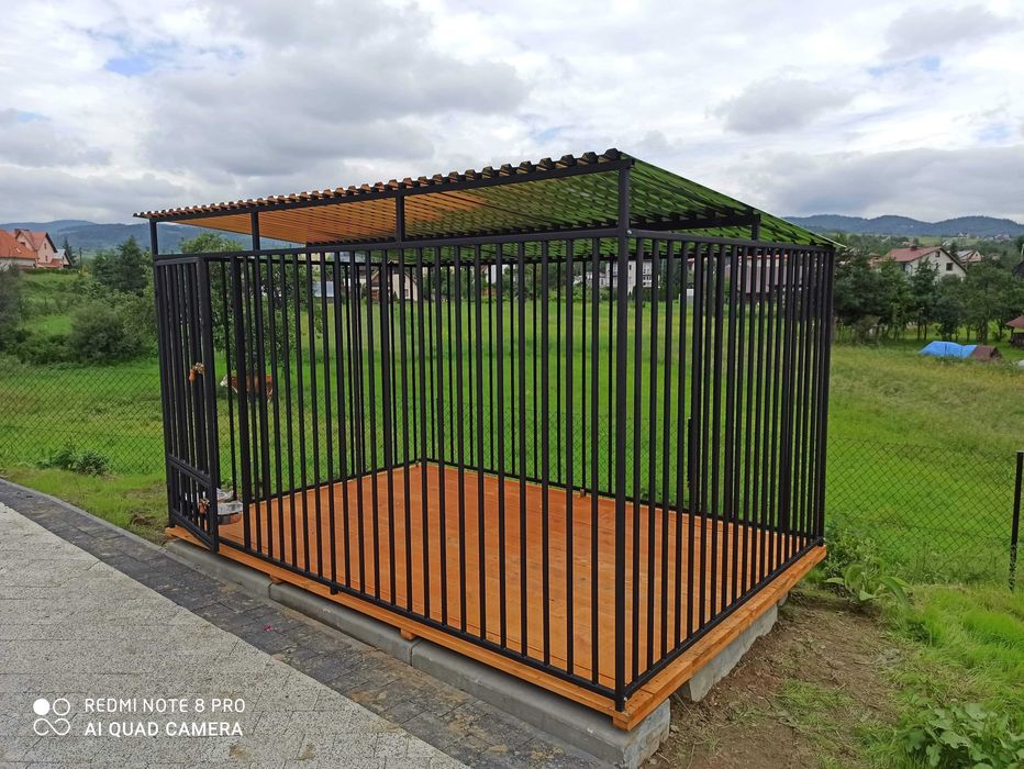 SOLIDNY stalowy! boks/kojec dla psa 3/2m