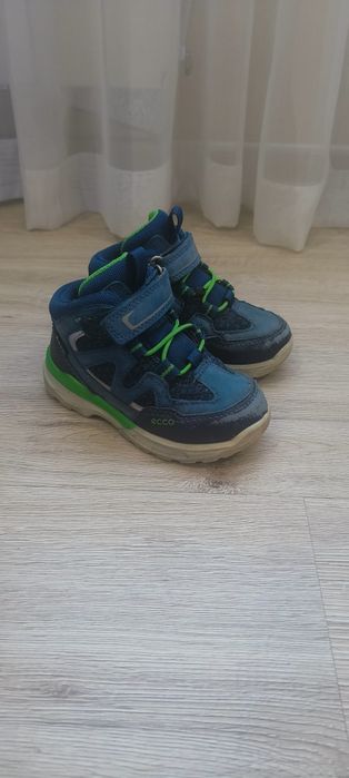 Ecco  черевики хайтопи кросівки непромокаючі Goretex устілка 16 см