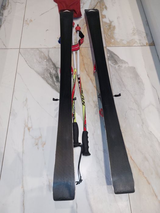 Narty slalomowe Atomic Redster S9 131cm zestaw buty, kijki i kask