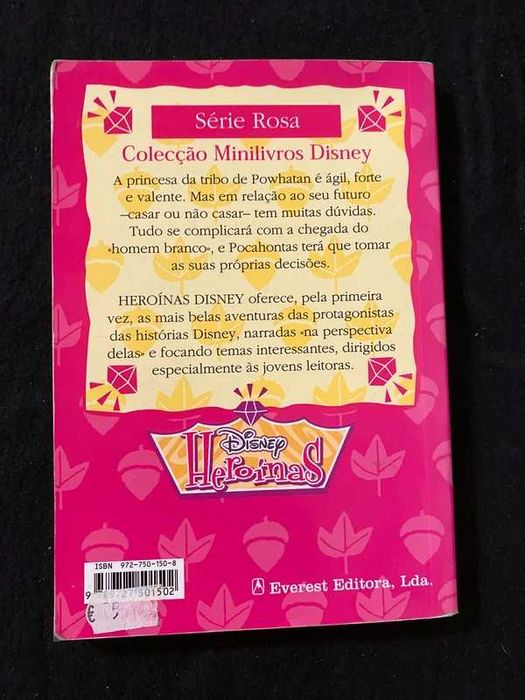 Livro "Pocahontas"