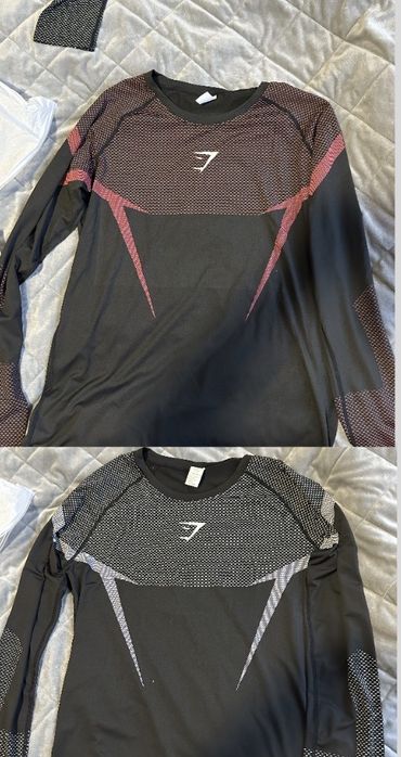 НОВИЙ Рашгард Gymshark Onyx V5 | Розмір L