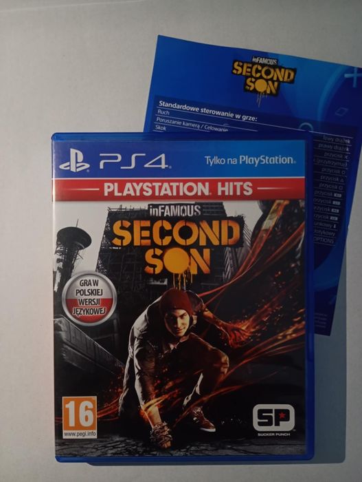 inFamous Second Son PS4 | IDEALNY STAN | Komplet