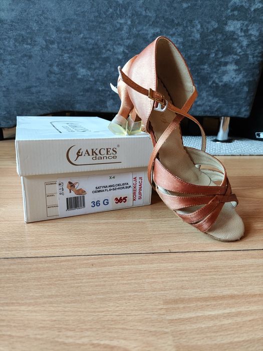 Buty damskie do tańców latynoamerykańskich Akces Dance rozmiar 36