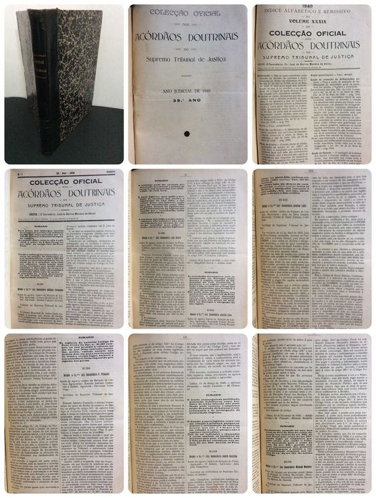 Doctrinal Rulings of the Supreme Court of Justice, 1940