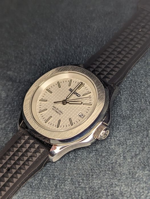 Seiko mod nautiko wafel miała tarcza
