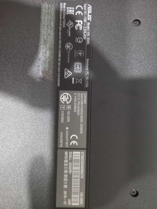 Portátil ASUS X540L - para peças