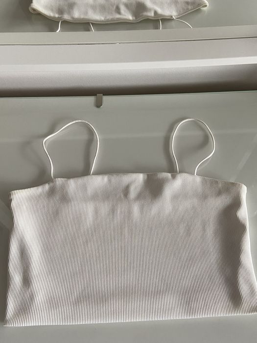 Top branco NOVO, shein