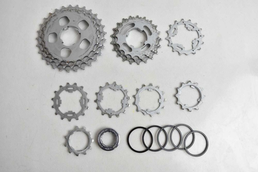CAMPAGNOLO KETTENRADGARNITUR CHORUS 12s 2-fach 32/48 Z. 175mm Kurbellänge 718g EUR 621,95