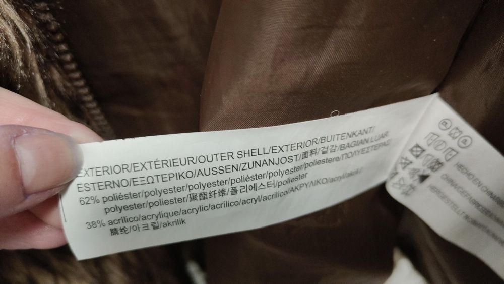 Kamizelka Pull&Bear r. S futerko