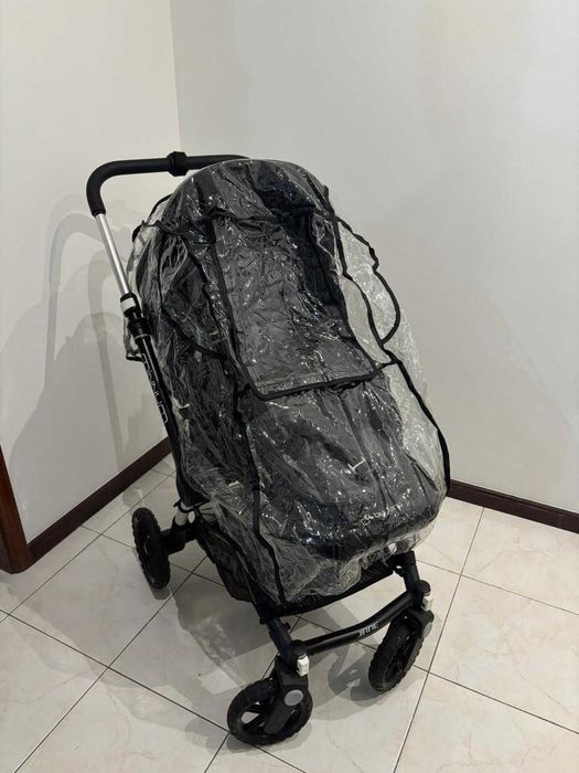 Carrinho de bebe - Conjunto Trio Jané Minnum + Base Isofix +Capa chuva