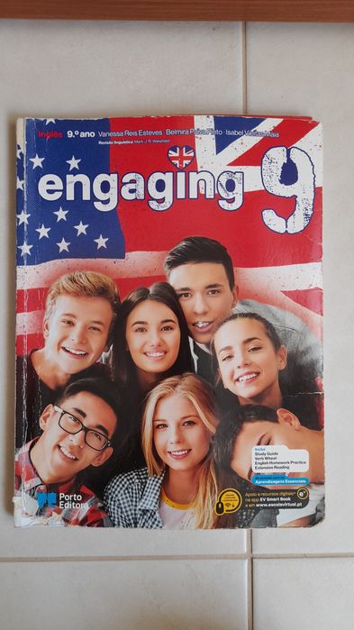 Manual escolar e CA de Inglês 9 ano