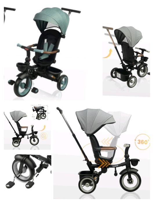 Rowerek trójkołowy Toyz Saber Blue