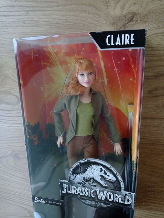 Lalka Barbie kolekcjonerska Claire Jurassic World NRFB