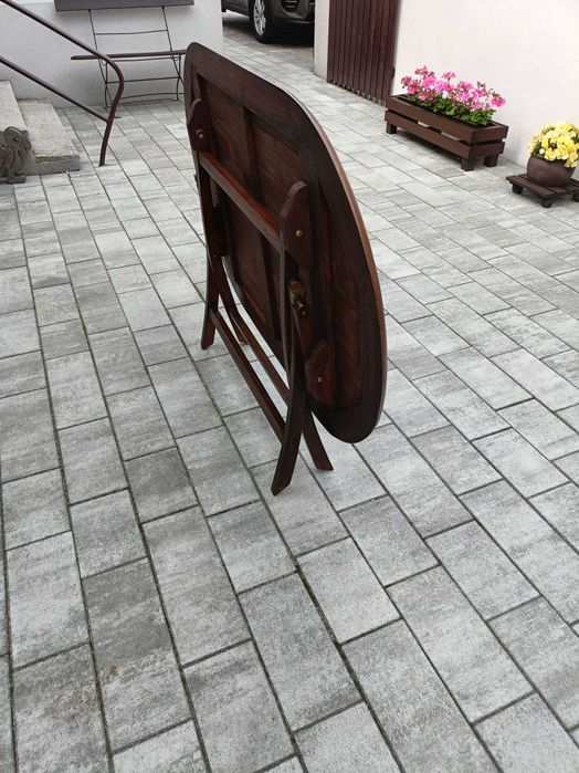 Stół drewniany ogrodowy, na taras.