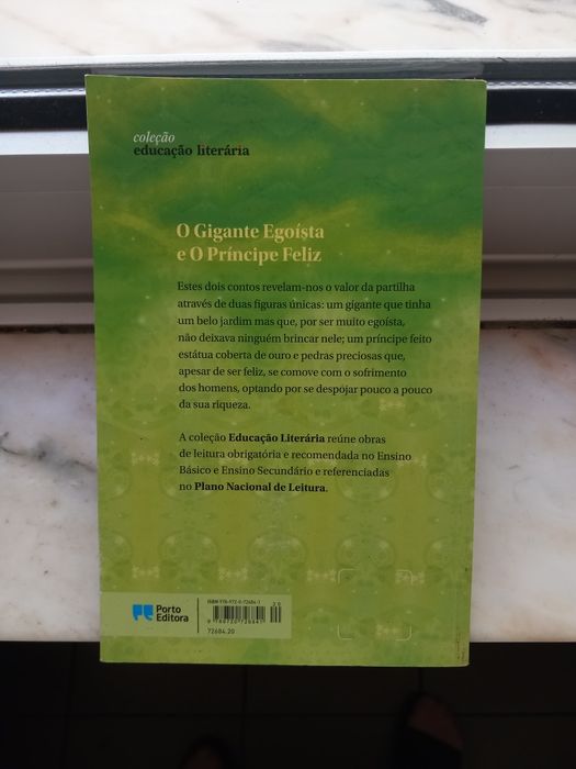 O gigante egoísta e o príncipe feliz - leitura obrigatória 4°ano