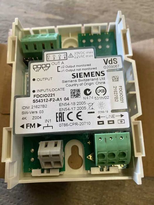 Siemens FDCIO221 Moduł 1 wejście / 1 wyjście