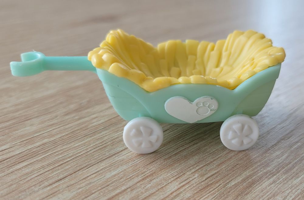 Littlest Pet Shop akcesoria wózek przyczepka LPS