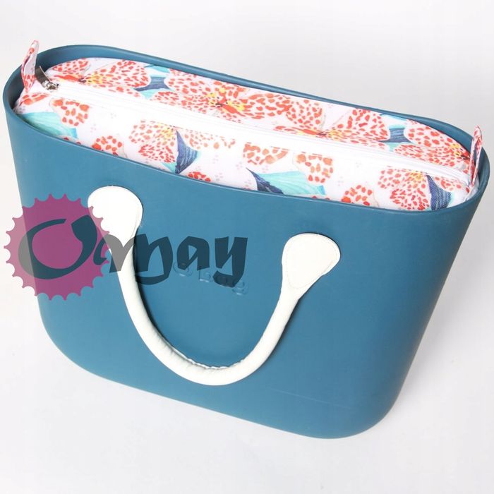 organizer OBAG STANDARD maki czerwone 2 kieszenie wkład OMAY.PL
