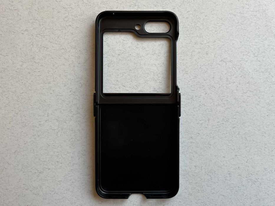 Samsung Galaxy Flip 5 чохол чорний Carbon розкладний матовий пластик