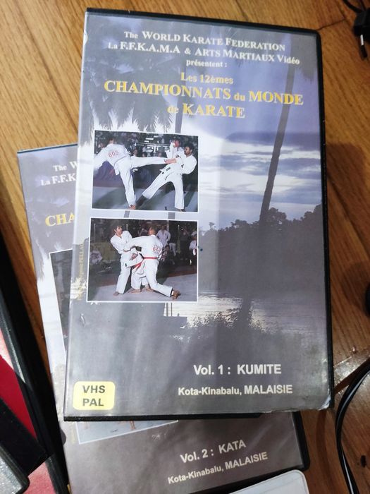 VHS karate originais