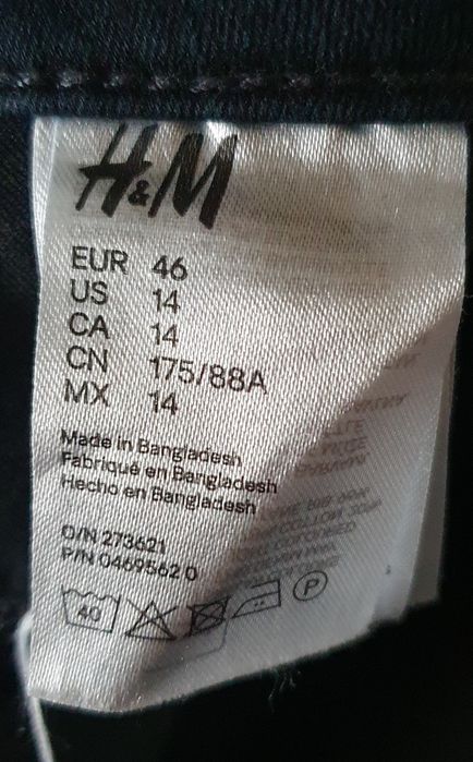 Spodnie ciążowe H&M r. 46 + leginsy